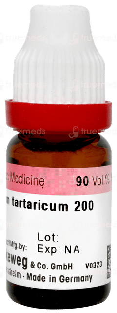 Dr Reckeweg Antimonium Tartaricum 200 Dilution 11ml