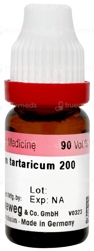 Dr Reckeweg Antimonium Tartaricum 200 Dilution 11ml