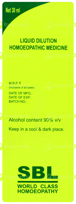 Sbl Anacardium Orientale 30c Dilution 30ml