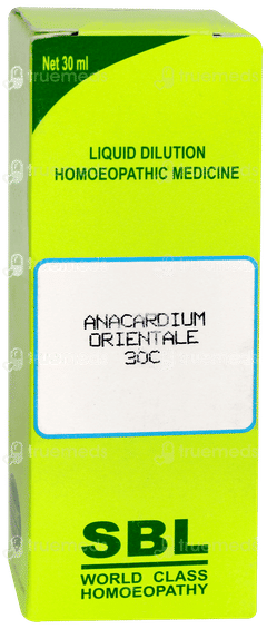 Sbl Anacardium Orientale 30c Dilution 30ml