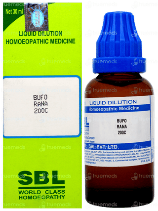 Sbl Bufo Rana 200c Dilution 30ml