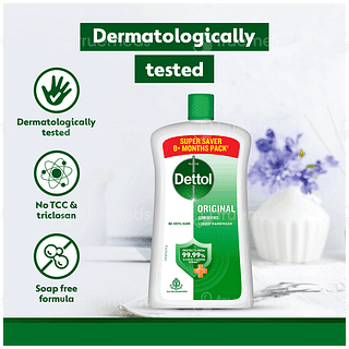 Dettol Original Germ Defence Liquid Handwash 875ml