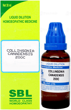 Sbl Collinsonia Canadensis 200c Dilution 30ml