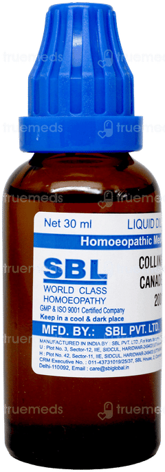 Sbl Collinsonia Canadensis 200c Dilution 30ml