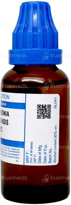 Sbl Collinsonia Canadensis 200c Dilution 30ml
