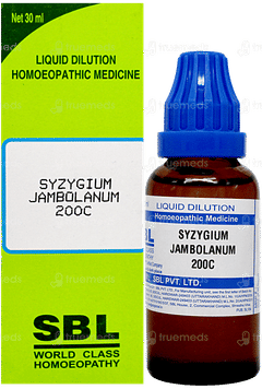 Sbl Syzygium Jambolanum 200c Dilution 30ml