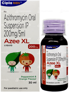 Azee Xl 200Mg Peppermint & Orange Flavour Liquid 30Ml Azee Xl 200Mg Peppermint & Orange Flavour Liquid 30Ml