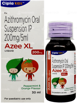 Azee Xl 200mg Peppermint & Orange Flavour Liquid 30ml