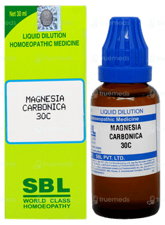 Sbl Magnesia Carbonica 30c Dilution 30ml