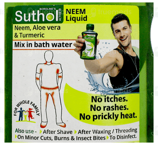 Borolines Suthol Active Neem New Antiseptic Liquid 200Ml