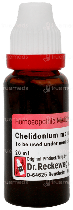 Dr Reckeweg Chelidonium Majus Q Mother Tincture 20ml