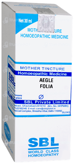Sbl Aegle Folia Q Mother Tincture 30ml