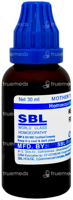 Sbl Aegle Folia Q Mother Tincture 30ml