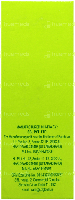 Sbl Sambucus Nigra 30c Dilution 30ml