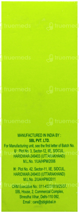 Sbl Sambucus Nigra 30c Dilution 30ml