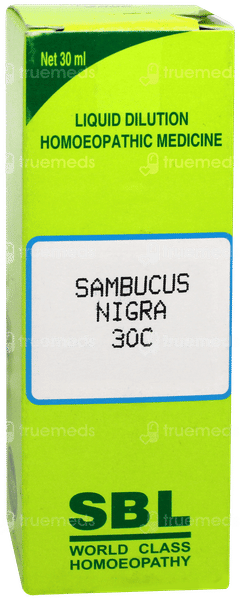 Sbl Sambucus Nigra 30c Dilution 30ml