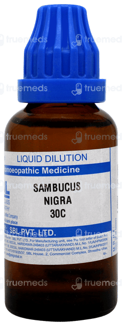 Sbl Sambucus Nigra 30c Dilution 30ml