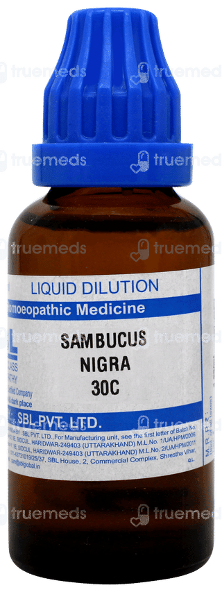 Sbl Sambucus Nigra 30c Dilution 30ml