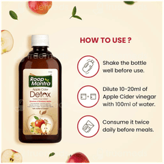 Roop Mantra Detox Apple Cider Vinegar 500Ml