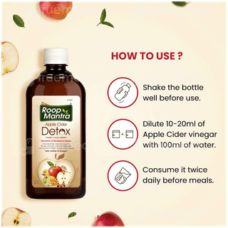 Roop Mantra Detox Apple Cider Vinegar 500Ml