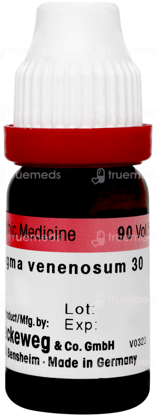 Dr Reckeweg Physostigma Venenosum 30 Dilution 11ml