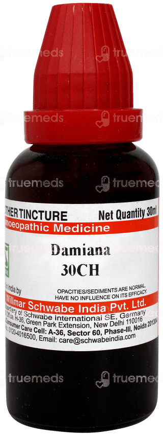 Dr Willmar Schwabe Damiana 30ch Dilution 30ml