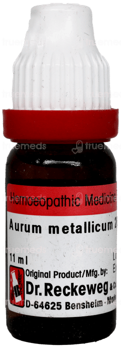 Dr Reckeweg Aurum Metallicum 200 Dilution 11ml