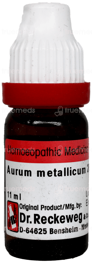 Dr Reckeweg Aurum Metallicum 200 Dilution 11ml