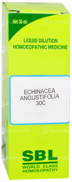 Sbl Echinacea Angustifolia 30C Dilution 30Ml