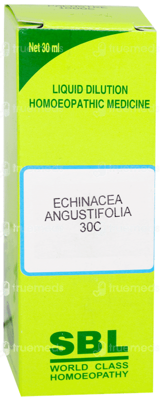 Sbl Echinacea Angustifolia 30C Dilution 30Ml