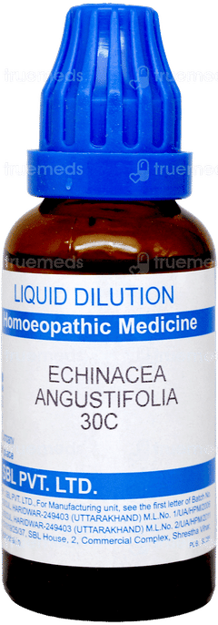 Sbl Echinacea Angustifolia 30C Dilution 30Ml
