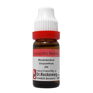 Dr Reckeweg Rhododendron Chrysanthum 200 Dilution 11Ml