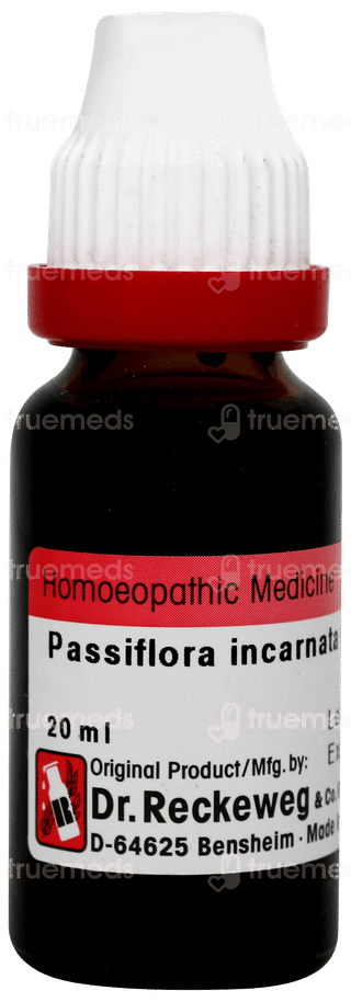Dr Reckeweg Passiflora Incarnata Q Mother Tincture 20ml