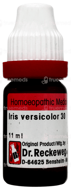 Dr Reckeweg Iris Versicolor 30 Dilution 11ml