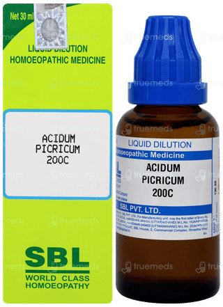 Sbl Acidum Picricum 200c Dilution 30ml