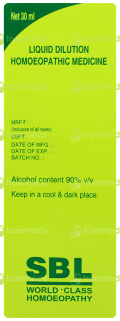 Sbl Acidum Picricum 200c Dilution 30ml Sbl Acidum Picricum 200c Dilution 30ml