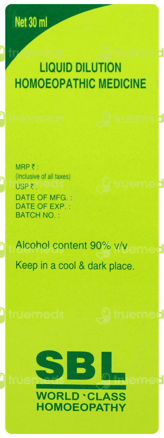 Sbl Acidum Picricum 200c Dilution 30ml