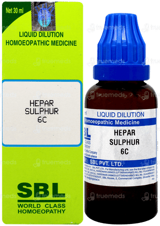 Sbl Hepar Sulphur 6c Dilution 30ml