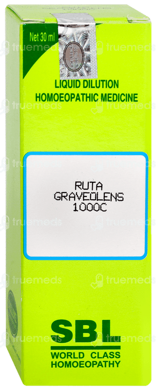 Sbl Ruta Graveolens 1000c Dilution 30ml
