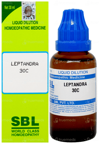 Sbl Leptandra 30c Dilution 30ml