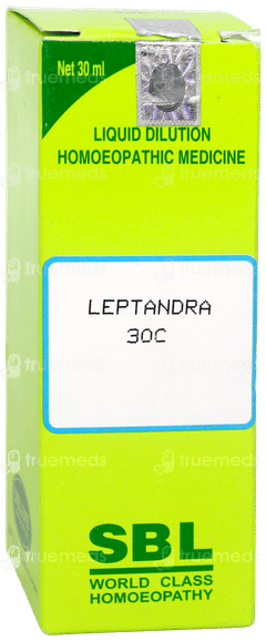 Sbl Leptandra 30c Dilution 30ml