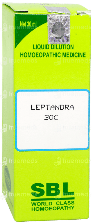 Sbl Leptandra 30c Dilution 30ml