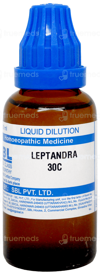 Sbl Leptandra 30c Dilution 30ml