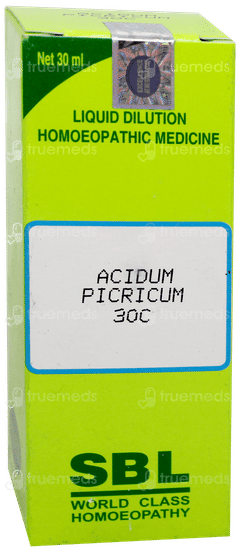 Sbl Acidum Picricum 30c Dilution 30ml