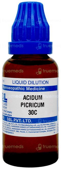 Sbl Acidum Picricum 30c Dilution 30ml