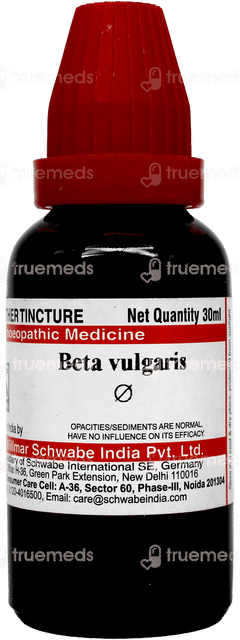 Dr Willmar Schwabe Beta Vulgaris Q Mother Tincture 30ml
