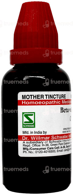 Dr Willmar Schwabe Beta Vulgaris Q Mother Tincture 30Ml