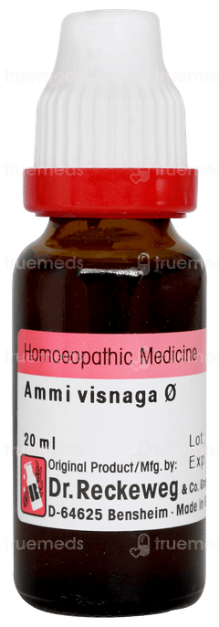 Dr Reckeweg Ammi Visnaga Q Mother Tincture 20ml