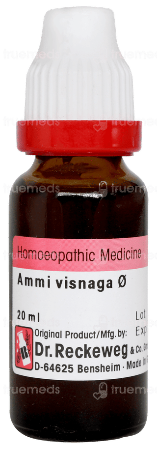 Dr Reckeweg Ammi Visnaga Q Mother Tincture 20ml