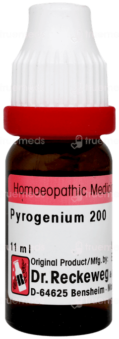Dr Reckeweg Pyrogenium 200 Dilution 11ml